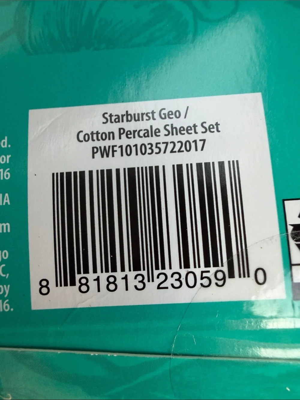 FULL The Pioneer Woman Starburst Geo Cotton Percale Sheet Set Pink Red Sheets